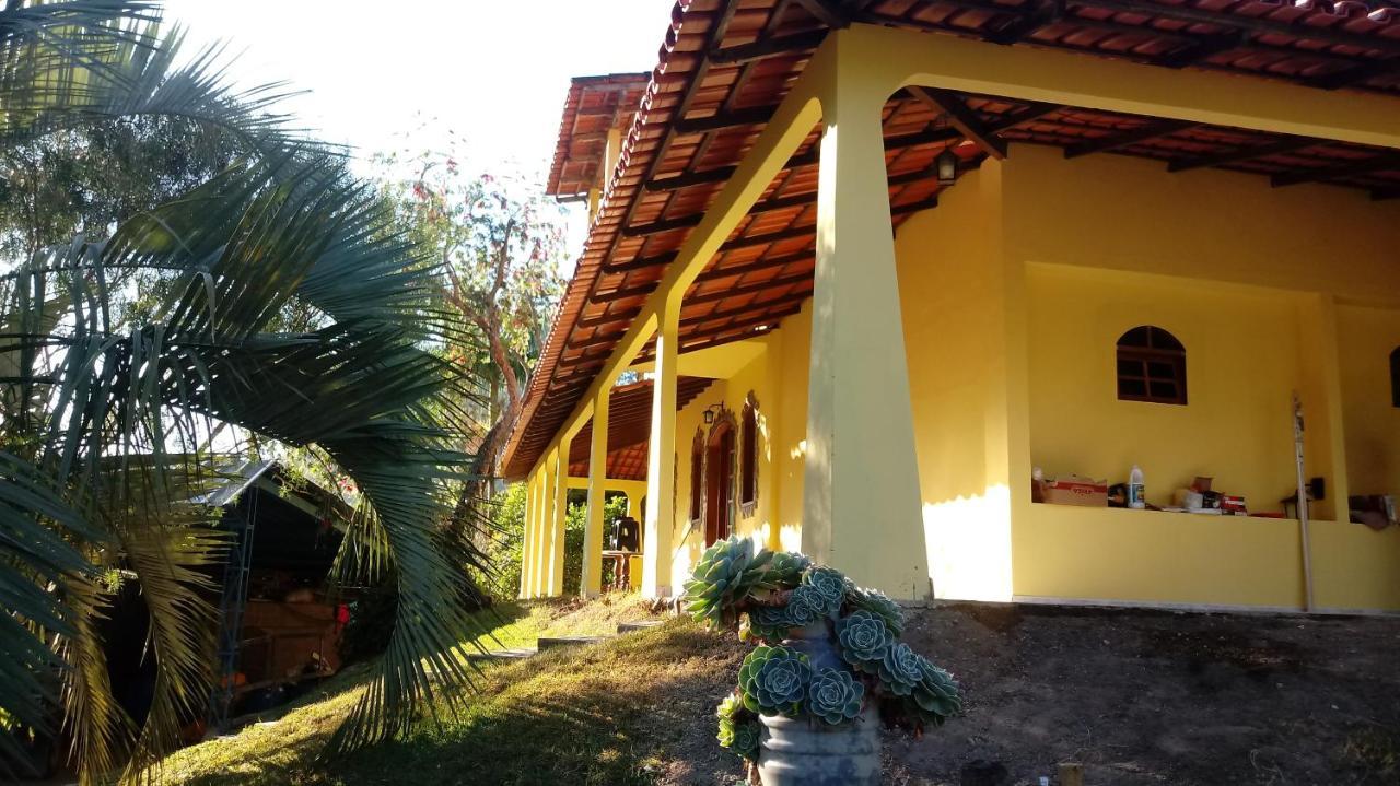 Casa Com Flores Pedra Azul  Luaran gambar